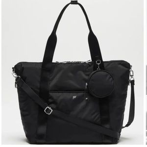 Black - one size - unisex tote bag.  NEW with tags! Fabletics.